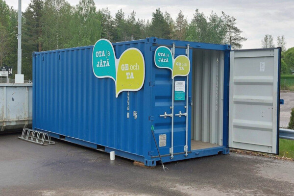 Ota ja jätä -kontti